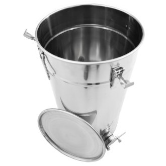 Stáčacia nádoba Mellarius MiniLine 500 kg - nerez kohút